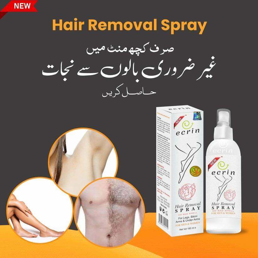 Hair removal spray hair remove