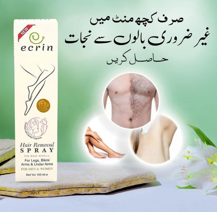 Hair removal spray hair remove